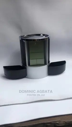 Pen Holder With Digital Clocko