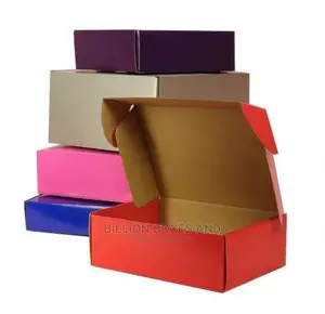 Colored Corrugated Self Lock Products and Gift Box