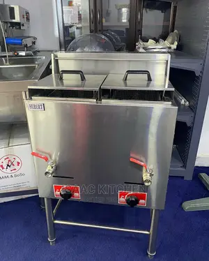 Standing Deep Fryer Double Tank Gas