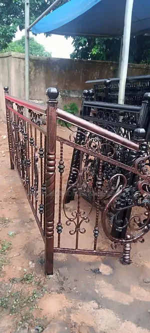 Rot Iron and Stainless Handrails