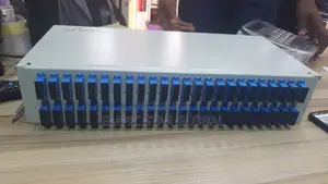 Vis-link 96-port Fiber Optic Patch Panel With 96 Sc Coupler'