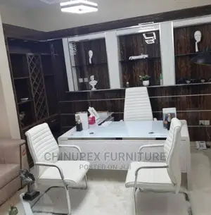 White Executive Office Table