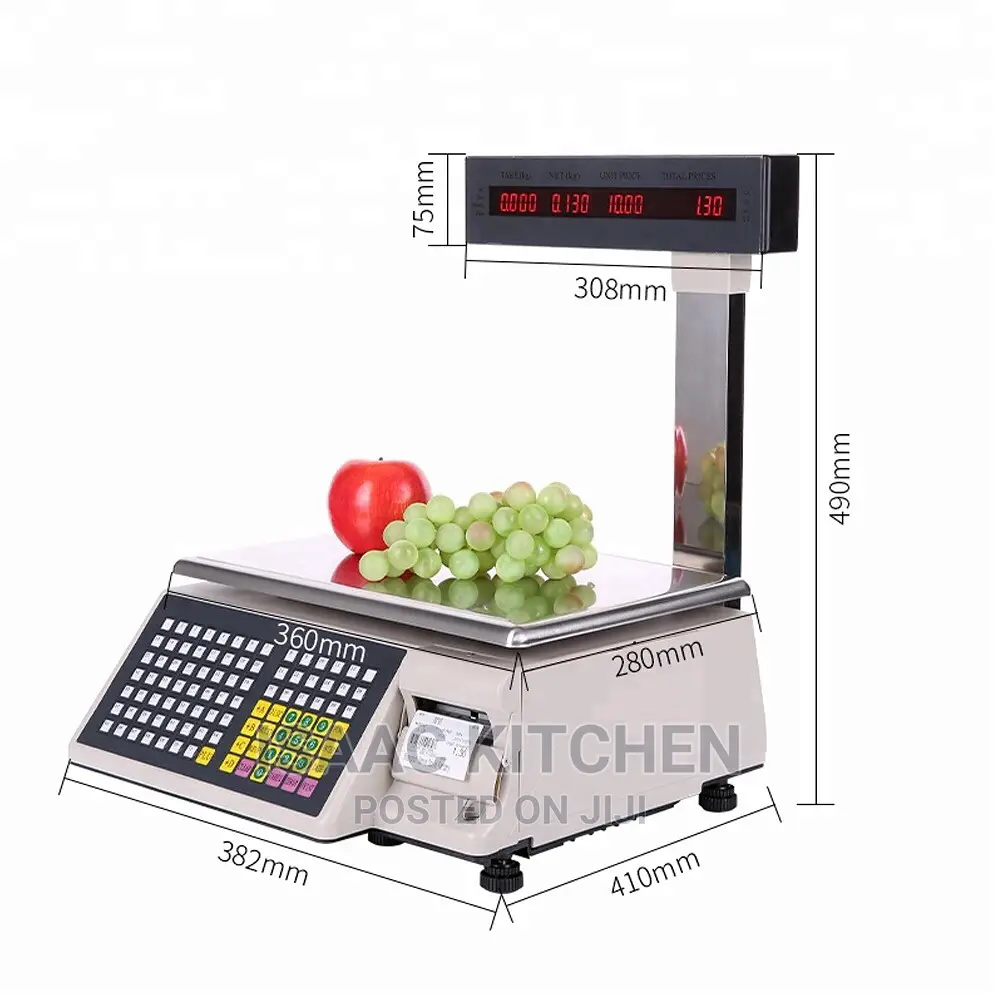 Backo Printer With Scales