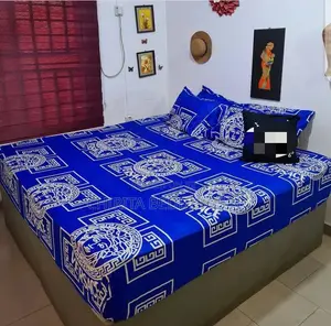 Family Size Bedsheet With 4 Pillowcases