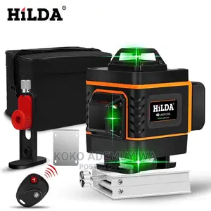 HILDA 16 Lines 4D Green Laser Level Level Self-Leveling