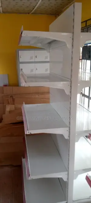 Double Supermarket Shelves