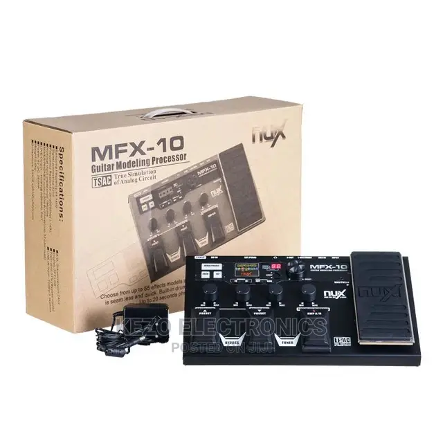 Nux Mfx-10 Guiter Modeling Processor