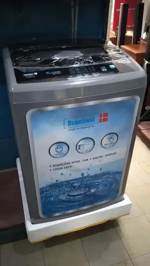 Scanfrost 8kg Full Auto Top Loader Washing Machine Sfwmtlyk8