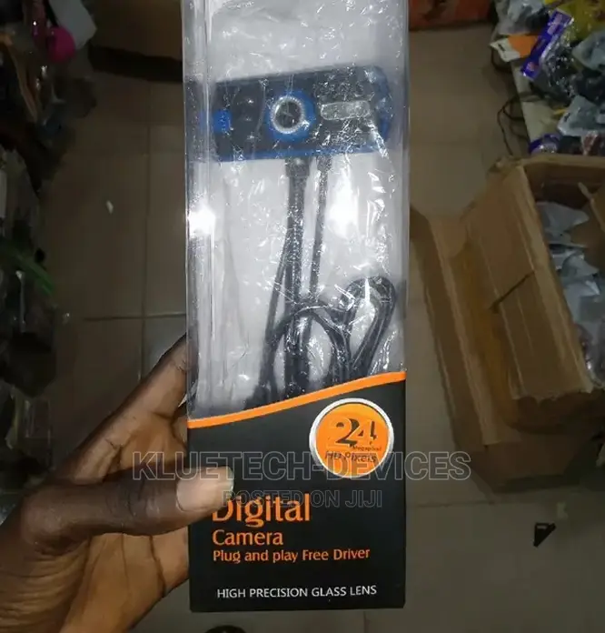 24mp Hd Digital Camera With Microphone Webcam-