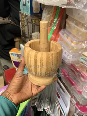 Portable Wooden Mortar