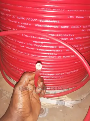 25mm Single Core Flex DC Cable