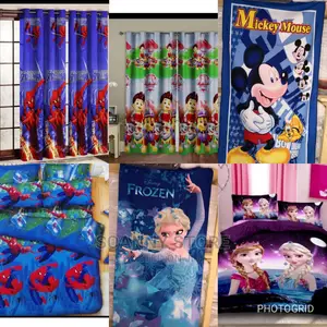 Character Curtains Beddings and Towels