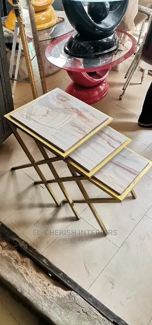 Gold Side Stools