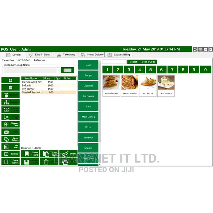 Restaurant Manager POS