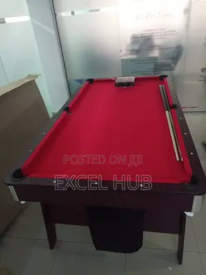 6ft Foldable Snooker Red 765