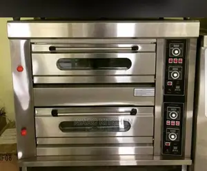 Double Decker 4 Trays Industrial Oven