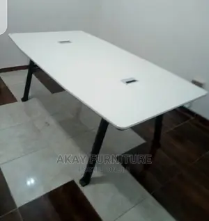 2meter White Conference Table