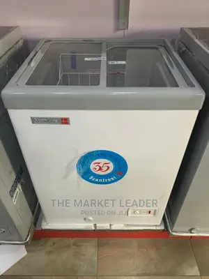 Scanfrost Glass Top Display Freezer - 100l