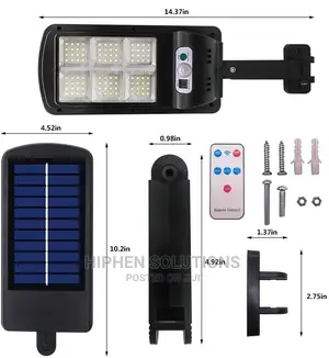 LED Solar Lamp For Shed, Yard, Fence