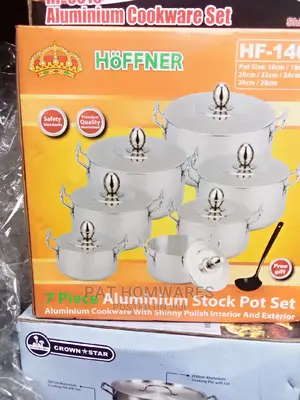 Hoffner Aluminum Cookware Pot Set
