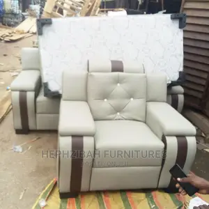 7 Seater Modern Leather Sofa