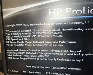 Server HP ProLiant DL 32GB Intel HDD 1T