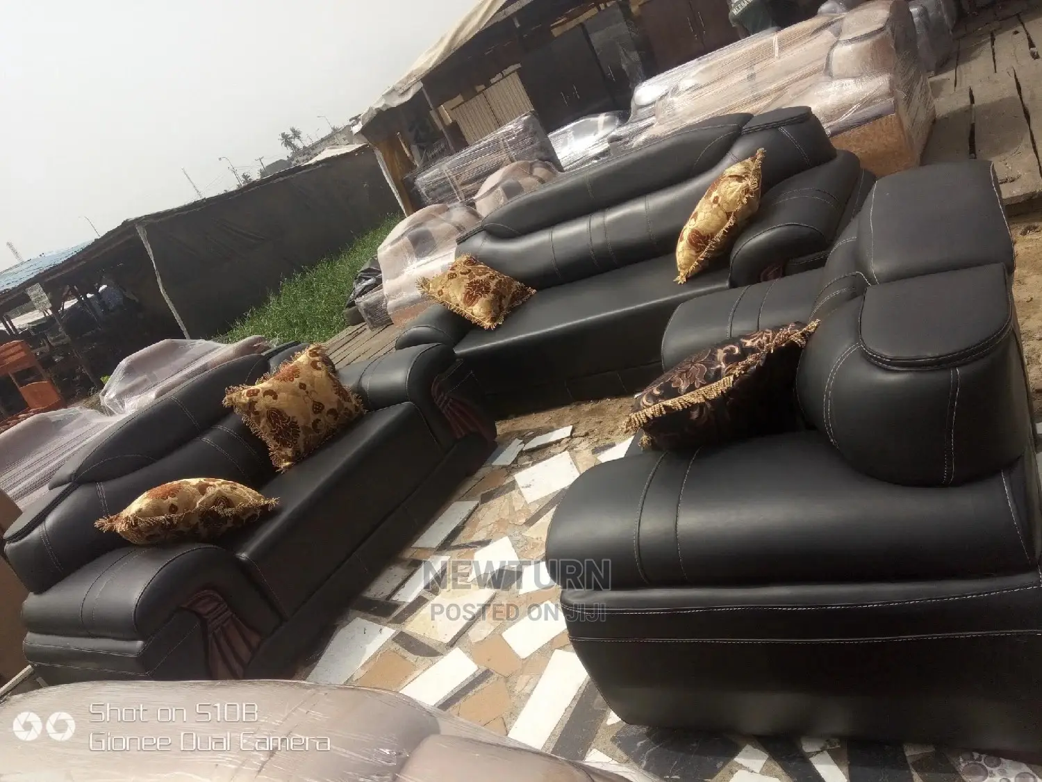 Quality Sofars Black Chairs.