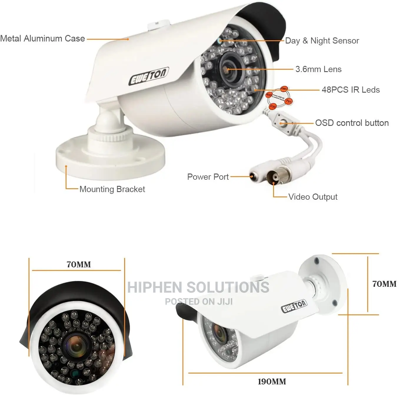 Indoor and Outdoor Security Camera