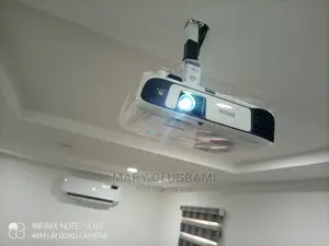 Sharp Epson Projector and Screen