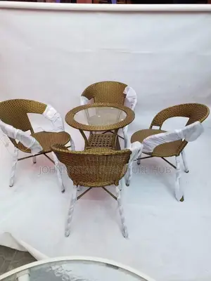 Italian Unique Basket Restaurant 4 Chairs With Tables