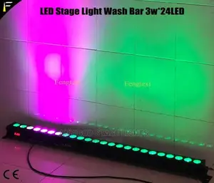 24*3W RGB DMX Wall Washer Bar Light