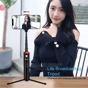 Insma Bluetooth Remote Control Selfie Stick With LED Light