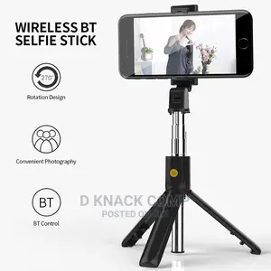 Selfie Stick Integrated Tripod Bt 4.0 Wireless Selfie Stick
