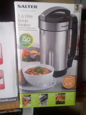 Salter Stainless Soup Maker, Smothie Maker.