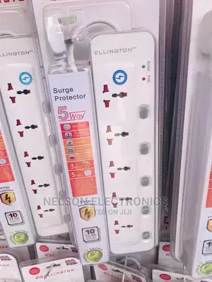Ellington 5 Way Surge-protector Extension Socket