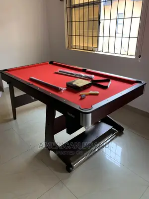 6ft Foldable Snooker Board With Complete Accessories