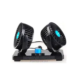 Hx-T304 12v Double Headed Vehicle Fan