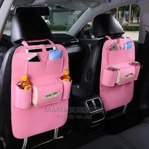 2 Piece Car Backseat Organizer - Pink