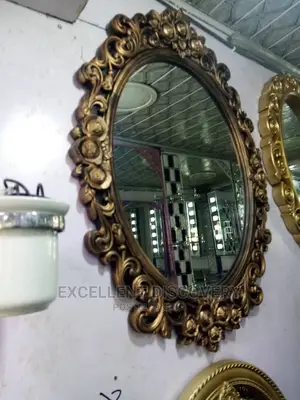 Gold Royal Frame Mirror Frm12