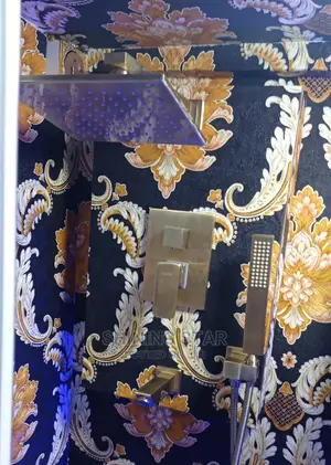 Five Ways Gold Conduit Shower