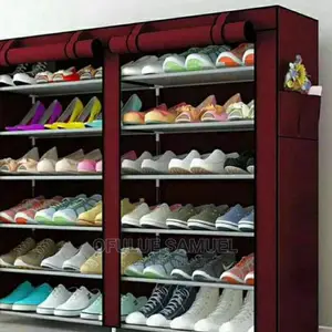 Double Layers Shoe Rack