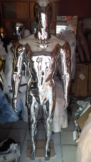 Silver Male Huge Display Mannequins
