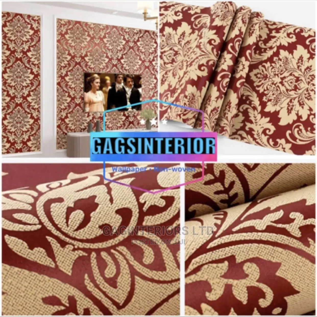 Damask Wallpaper