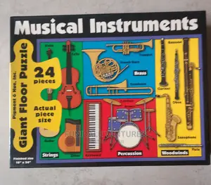 Musical Instruments Giant Floor Puzzle