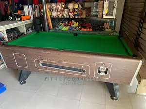 Marble Snooker Table With Coins