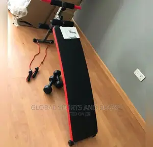 Sit Up Bench With Dumbbells
