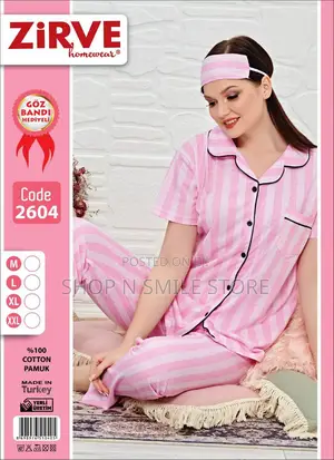 Ladies Cotton Pyjamas