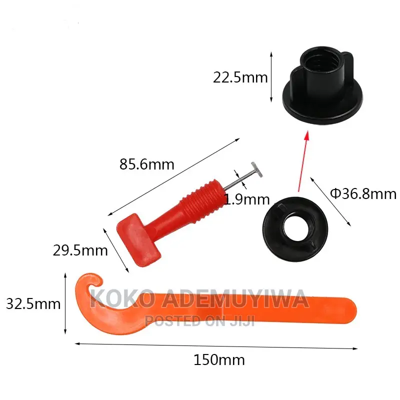 Re-Usable Tile Leveling System