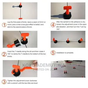 Re-Usable Tile Leveling System