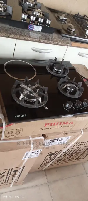 3 Gas 1 Electric Ceramic Burner